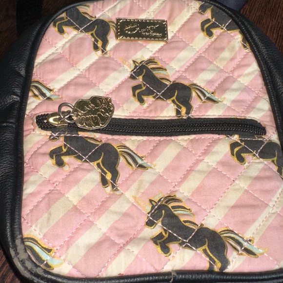 Betsey Johnson Unicorn Mini Backpack - Picture 3 of 6